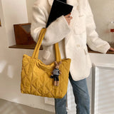 Nylon Shoulder Bags for Women Large Handbags Soft Crossbody Shopping Bag