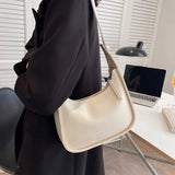 Spring Armpit Bag PU Leather Shoulder Crossbody Bags Lady Handbags