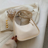 Spring Armpit Bag PU Leather Shoulder Crossbody Bags Lady Handbags