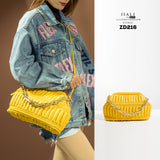 Spring Crescent Bags Chain Shoulder Messenger Saddle Bag