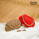 Spring Crescent Bags Chain Shoulder Messenger Saddle Bag