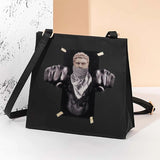 Square Shoulder Crossbody Bag for Women Daily Tote Casual Messenger Phone Wallet