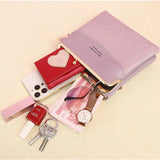 Stone Pattern Crossbody Shoulder Bags for Women Solid Style Phone Bag