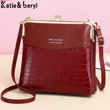 Stone Pattern Crossbody Shoulder Bags for Women Solid Style Phone Bag