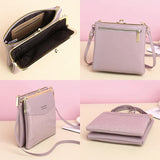 Stone Pattern Crossbody Shoulder Bags for Women Solid Style Phone Bag