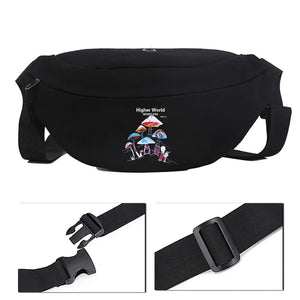 Street Women's Mushroom Case Canvas Bag Shoulder Bag