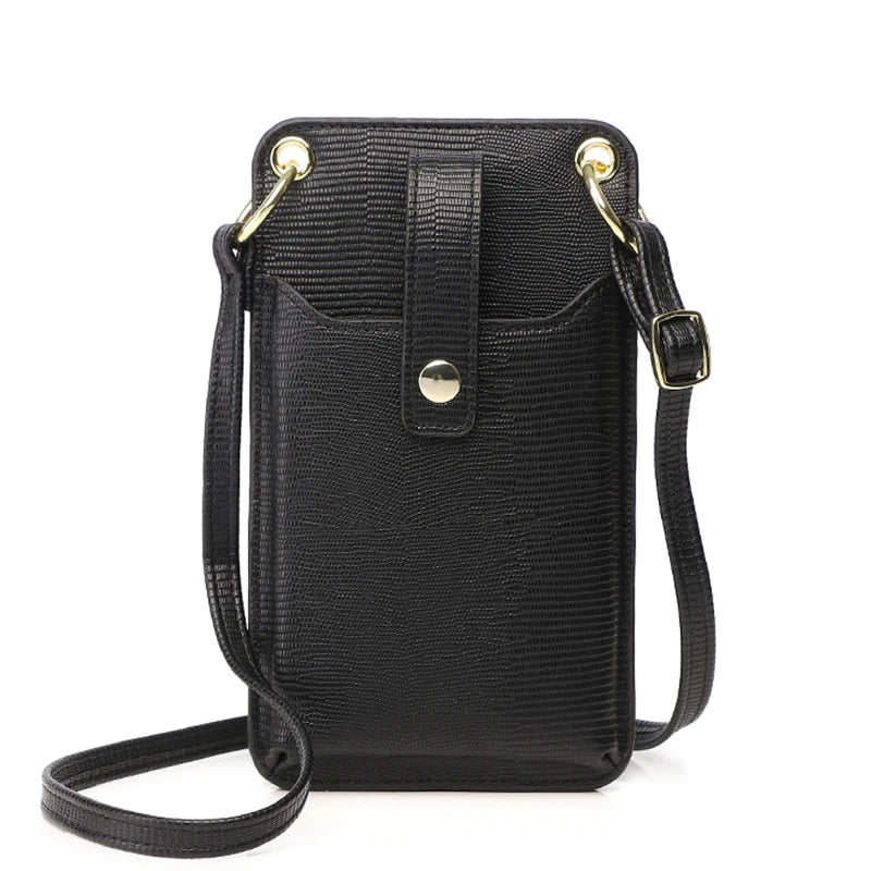 Women's Small Shoulder Bag PU Leather Mini Crossbody Purse Handbag