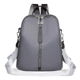 Red Oxford Women's Backpack for School and Travel