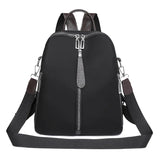 Red Oxford Women's Backpack for School and Travel