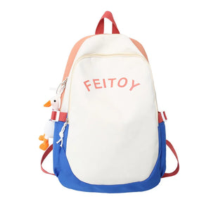 Summer Casual Oxford Women's High Student Girls School Bag Lady Travel Backpack