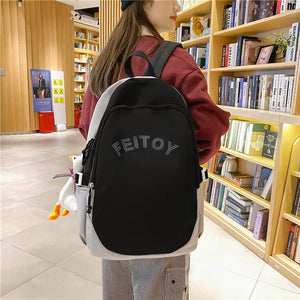 Summer Casual Oxford Women's High Student Girls School Bag Lady Travel Backpack