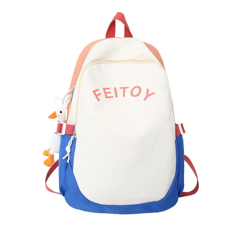 Summer Casual Oxford Women's High Student Girls School Bag Lady Travel Backpack