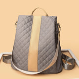 Summer Casual Oxford Women's High Student Lady Travel Backpack