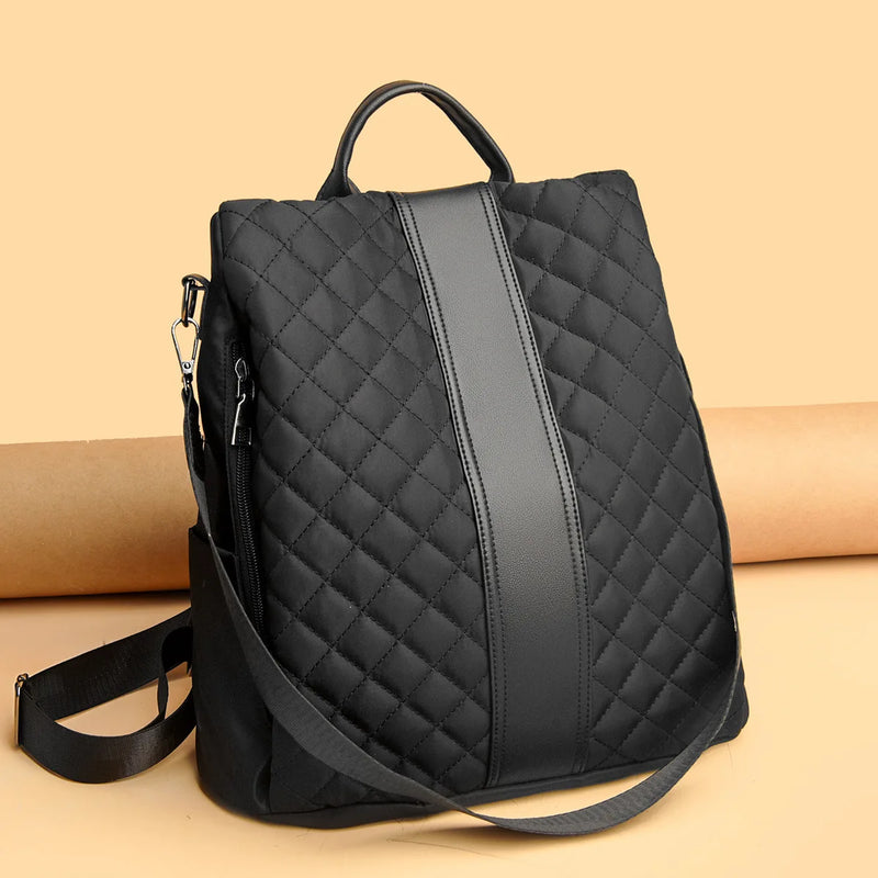 Summer Casual Oxford Women's High Student Lady Travel Backpack