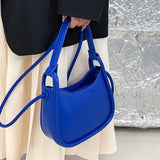 Women's PU Leather Handbag Short Handle Shoulder Bag