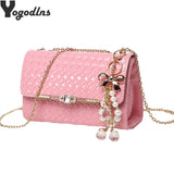 Summer Candy Lady Messenger Bag Chain Women Shoulder Bag Small Crossbody Bag