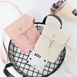 Summer Women's Mini Shoulder Bag Casual Shopping Key Wallet Vertical Deer Bag