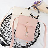 Summer Women's Mini Shoulder Bag Casual Shopping Key Wallet Vertical Deer Bag
