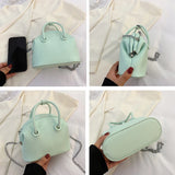 Summer Women's Small PU Leather Totes Bag Solid Shoulder Crossbody Bags