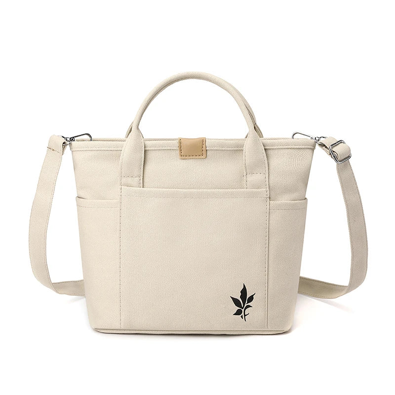 Summer Mini Canvas Women Shoulder Bag Travel Leisure Tote B