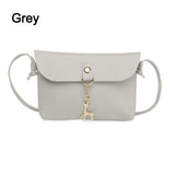 Summer Mini Square Bag For Girl Tassel Deer Women Crossbody Bags