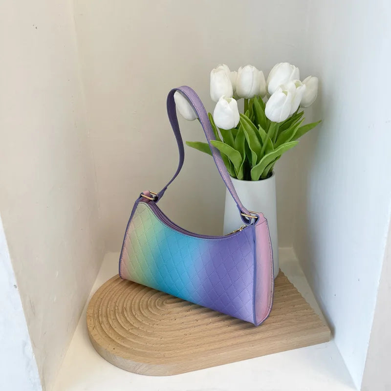 Summer Gradient Shoulder Bag Women's Messenger Bag