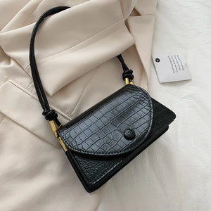 Summer Ladies Bag PU One-shoulder Small Square Bag