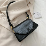 Summer Ladies Bag PU One-shoulder Small Square Bag