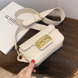 Summer Shoulder Crossbody Bag Women All-match Mini Chest Bags Solid Handbags