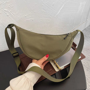 Summer Nylon Cloth Dumpling Bag Small Handbag