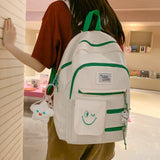 Summer Nylon Woman Backpack Casual Student Rucksack High Capacity Laptop S