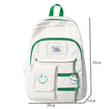 Summer Nylon Woman Backpack Casual Student Rucksack High Capacity Laptop S