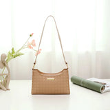 Summer Plaid Underarm Bag Casual Shoulder Bag