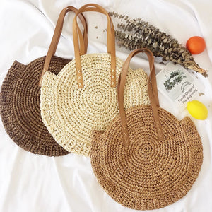 Summer Straw Shoulder Bag Beach Handbag Totes KL1094