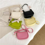 Summer Women's Sling Crossbody Bag Small PU Leather Shoulder Bag