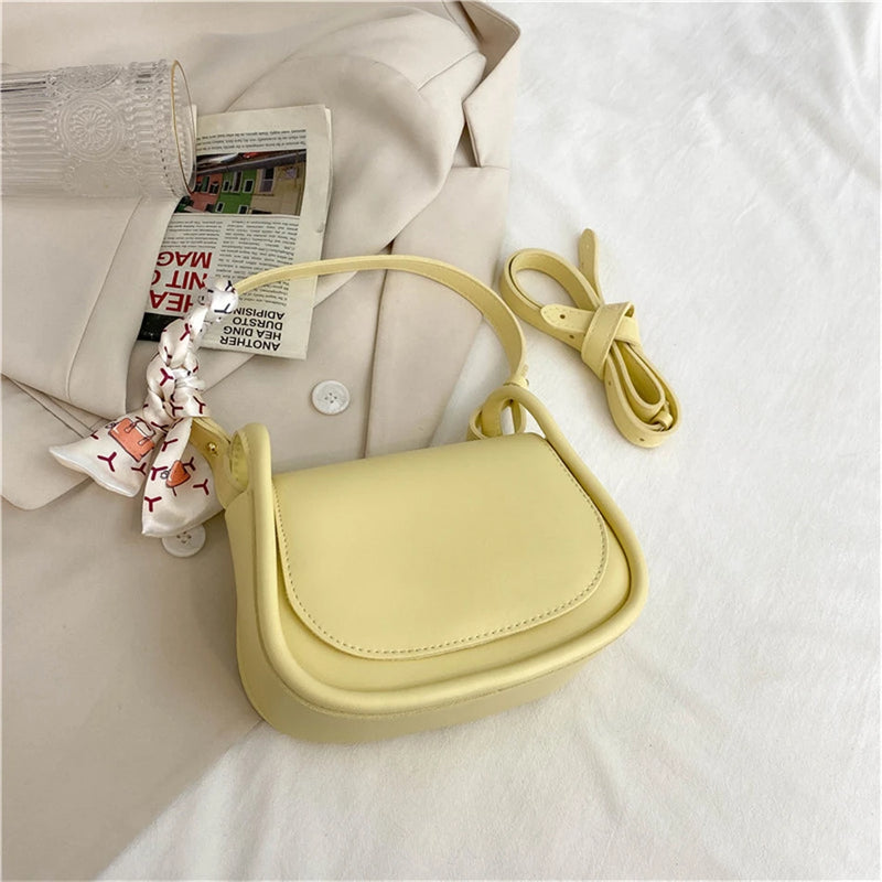 Summer Women's Sling Crossbody Bag Small PU Leather Shoulder Bag