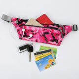Waterproof Waist Packs Unisex Chest Bag Camouflage Belly Belt Bags