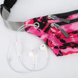 Waterproof Waist Packs Unisex Chest Bag Camouflage Belly Belt Bags
