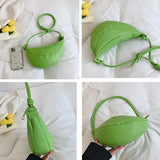Summer Women's Saddle Bag Soft Leather Lady Hobos Purses Handbags