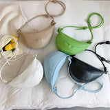 Summer Women's Saddle Bag Soft Leather Lady Hobos Purses Handbags