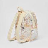 Summer Sequins Glitter Bunny Shape Transparent Backpack