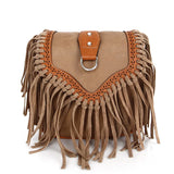 Tassel Messenger Bag European American Retro Shoulder Bag