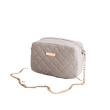 Small Messenger Bag Lingge Embroidery Crossbody Bag