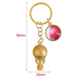 32 Countries Football Match Flag Keychain Pendant Soccer Game Key Ring