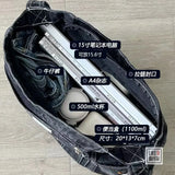 Women Denim Shoulder Bag Badage Cross Body Bag Vintage Style Handbag