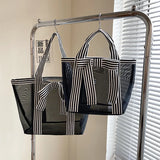 Transparent Single Shoulder Tote Large Capacity Multi-functional Armpit
