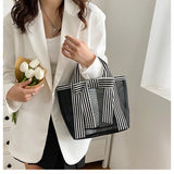 Transparent Single Shoulder Tote Large Capacity Multi-functional Armpit