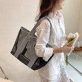 Transparent Single Shoulder Tote Large Capacity Multi-functional Armpit