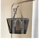 Transparent Single Shoulder Tote Large Capacity Multi-functional Armpit