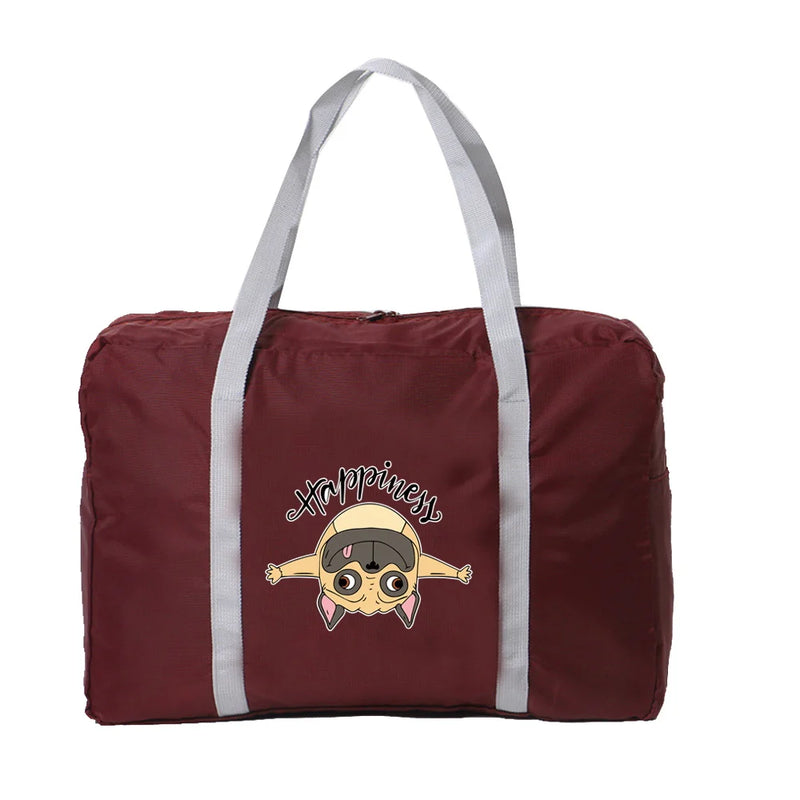 Men's Fishing Travel Bag Foldable Waterproof Large-capacity Tote